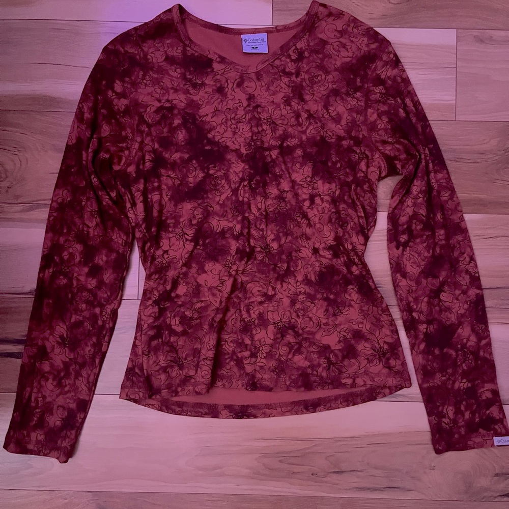Burnt Orange Columbia Sportswear Long sleeve